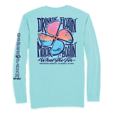 Long Sleeve Cotton Motor Boatin