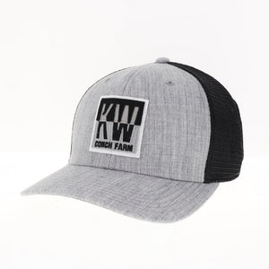 Grey and Black Soft Mesh Hat