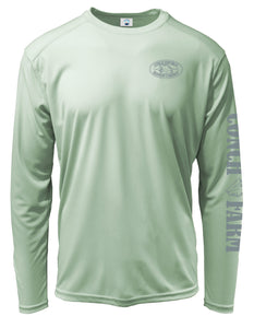 Long Sleeve Solar Palm tree Circle (Unisex)